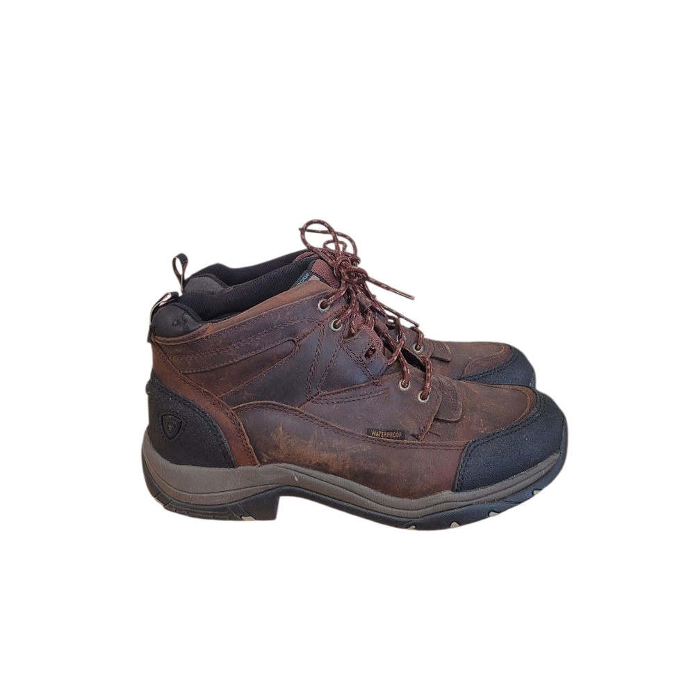 Ariat Terrain Waterproff Ankle Hiking Boots Women's 9 In New Condition Copper - Picture 2 of 7